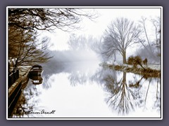 Winterfeeling an der Hamme