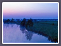 Sonnenaufgang - am Fluss Hamme